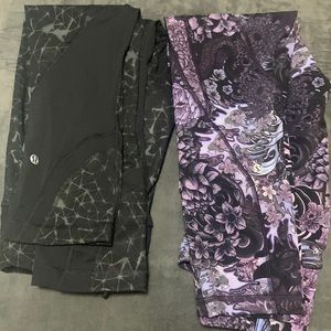 Lululemon size 6 yoga pants good condition lot 2